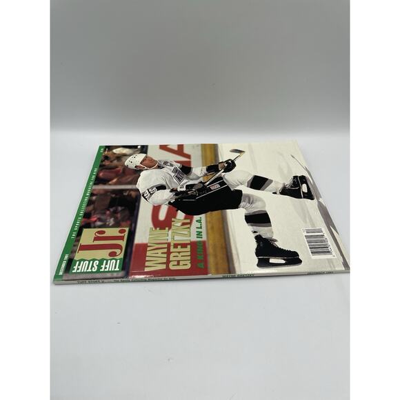 Vintage 1991 WAYNE GRETZKY Tuff Stuff Jr With Uncut Cards + Hull Poster NHL HOF - Picture 3 of 7